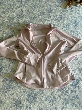 Light pink Abercrombie kids jacket